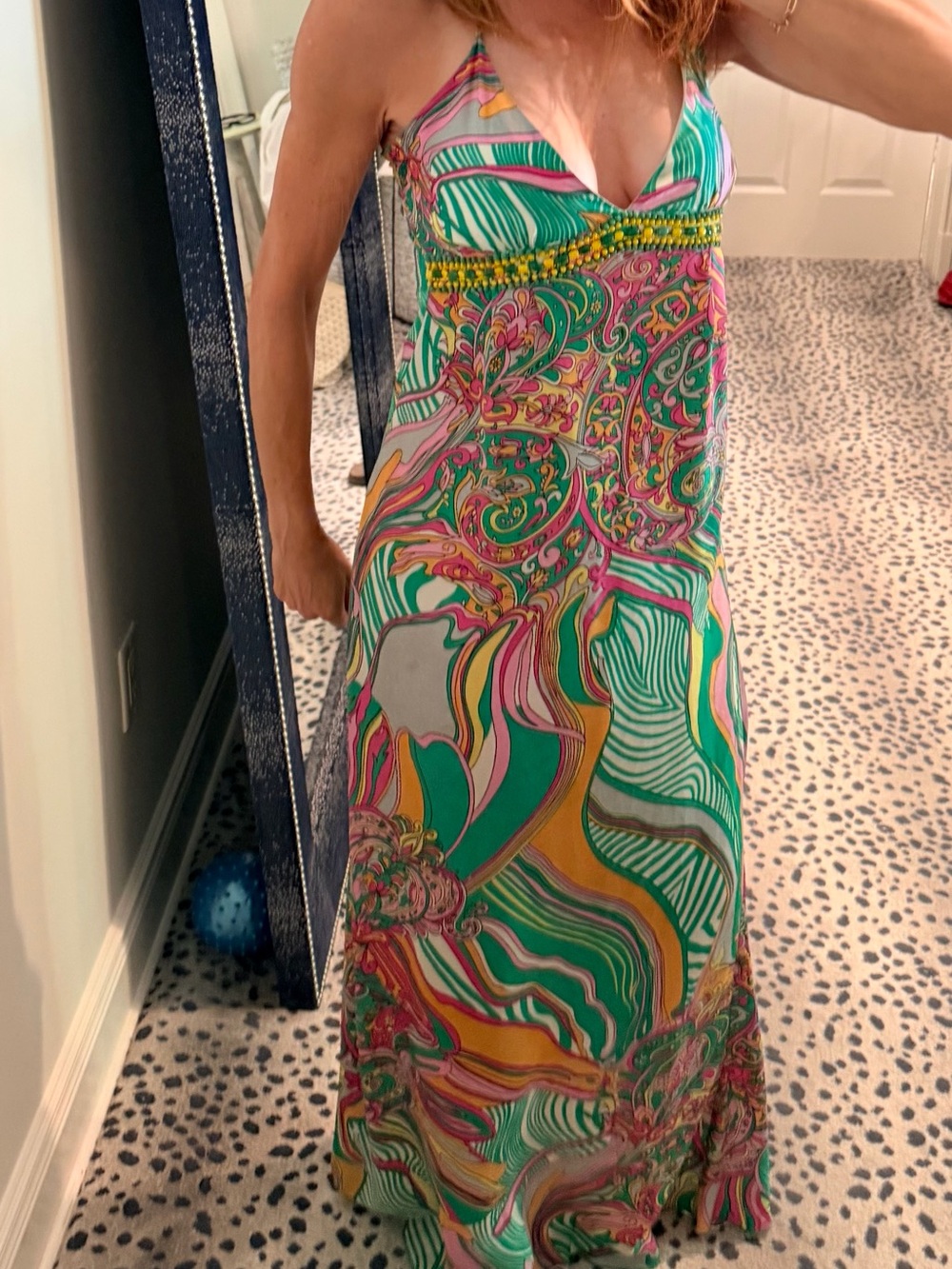 Debbie Katz South Beach Maxi Dress - XS